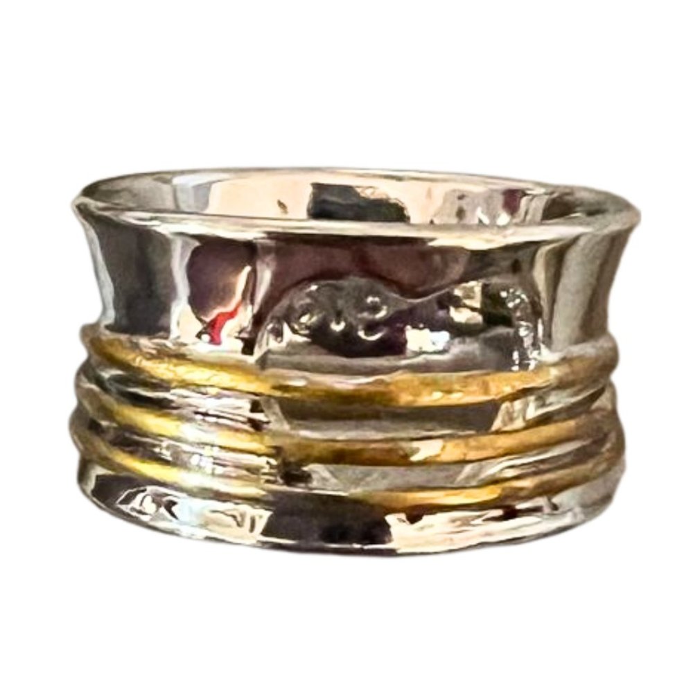 Classic Heart Cut Out Sterling Silver Ring